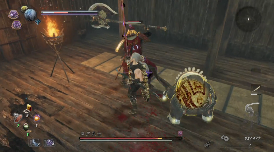 仁王2漆黑武士怎么打